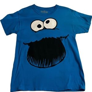 Sesame Street Cookie Monster T-Shirt Adult Size Small